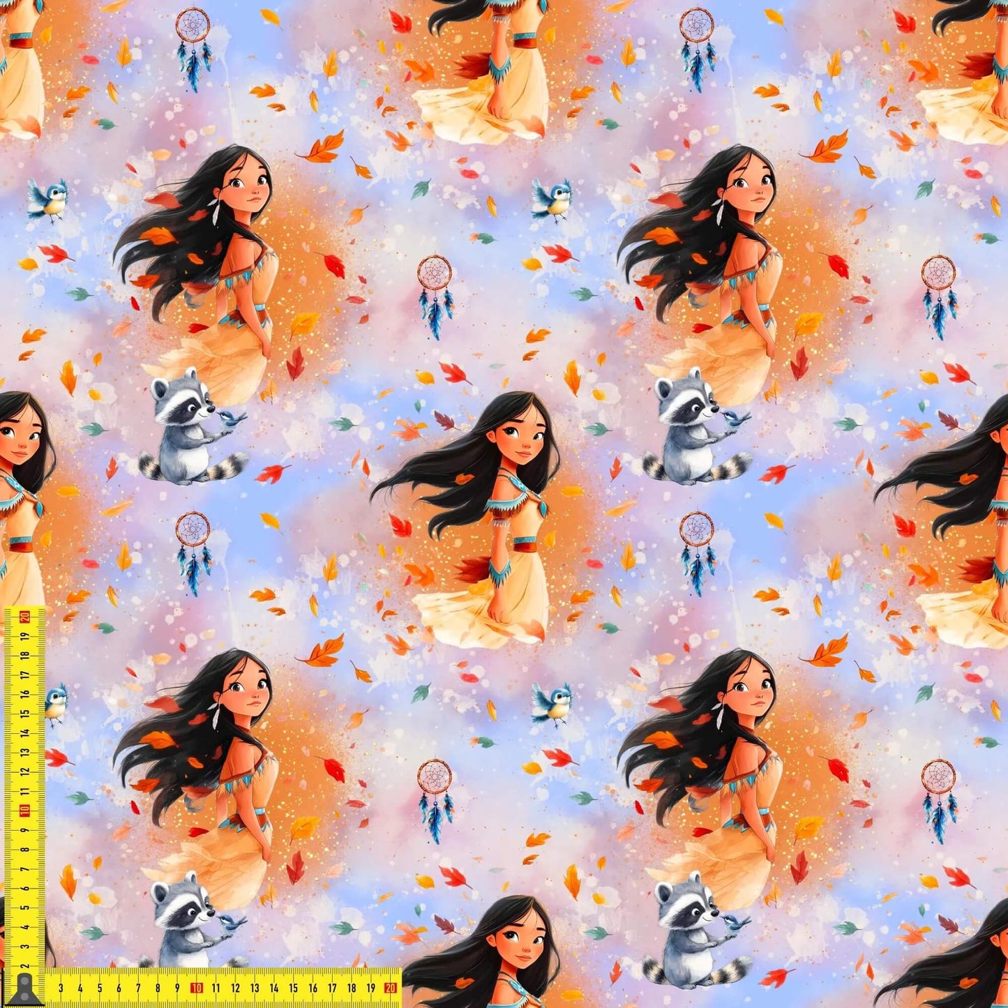 „French Terry Meterware mit Waldmaedchen – perfekt fuer Pullover & Pumphosen“