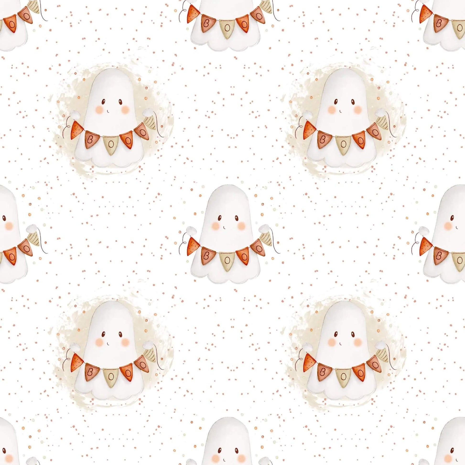 „French Terry Meterware mit Geist Design – perfekt fuer Pullover & Pumphosen“