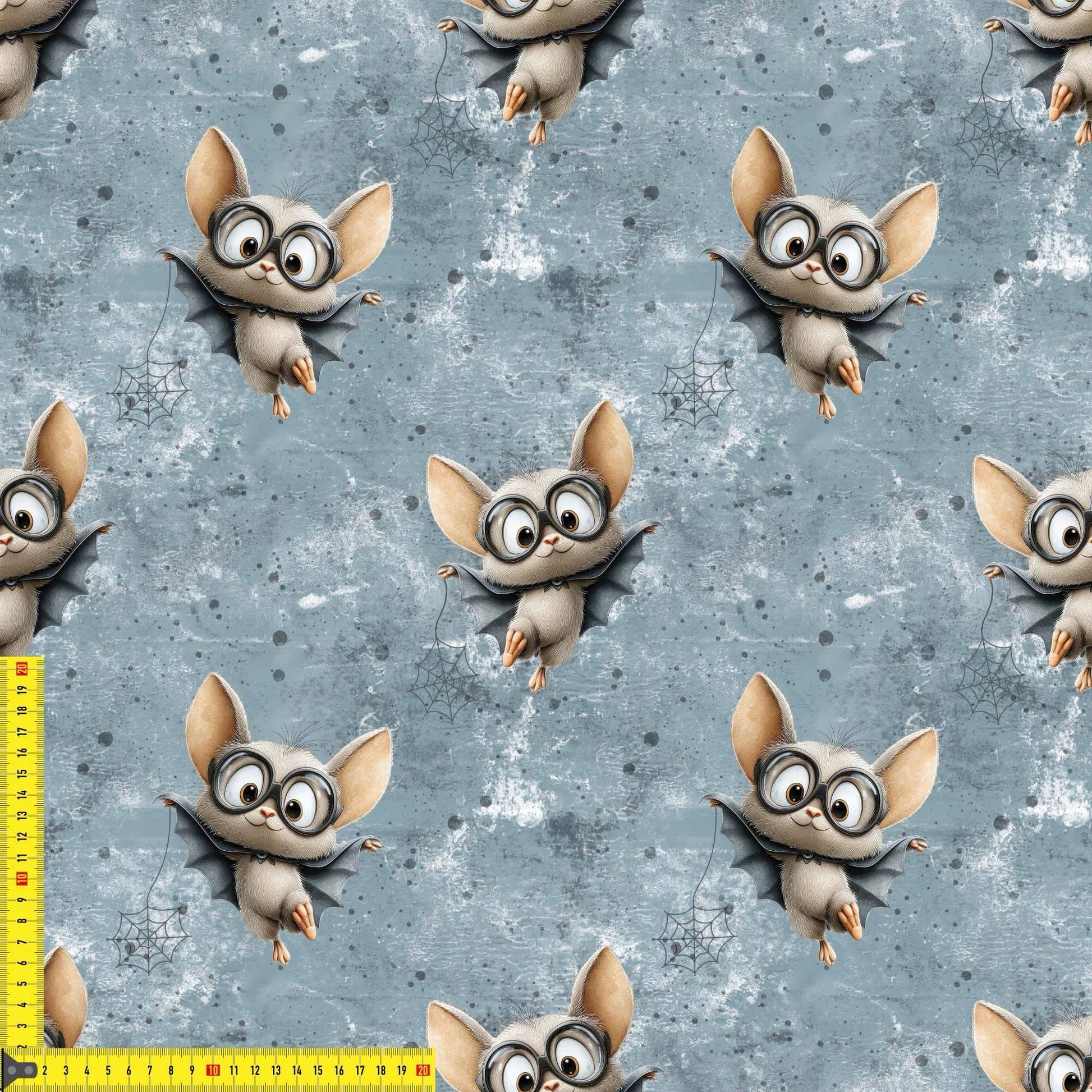 „French Terry Meterware mit Fledermaus – perfekt fuer Pullover & Pumphosen“