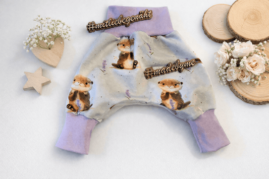 Babykleidung Handmade Hose Otter Pumphose Vorbestellung
