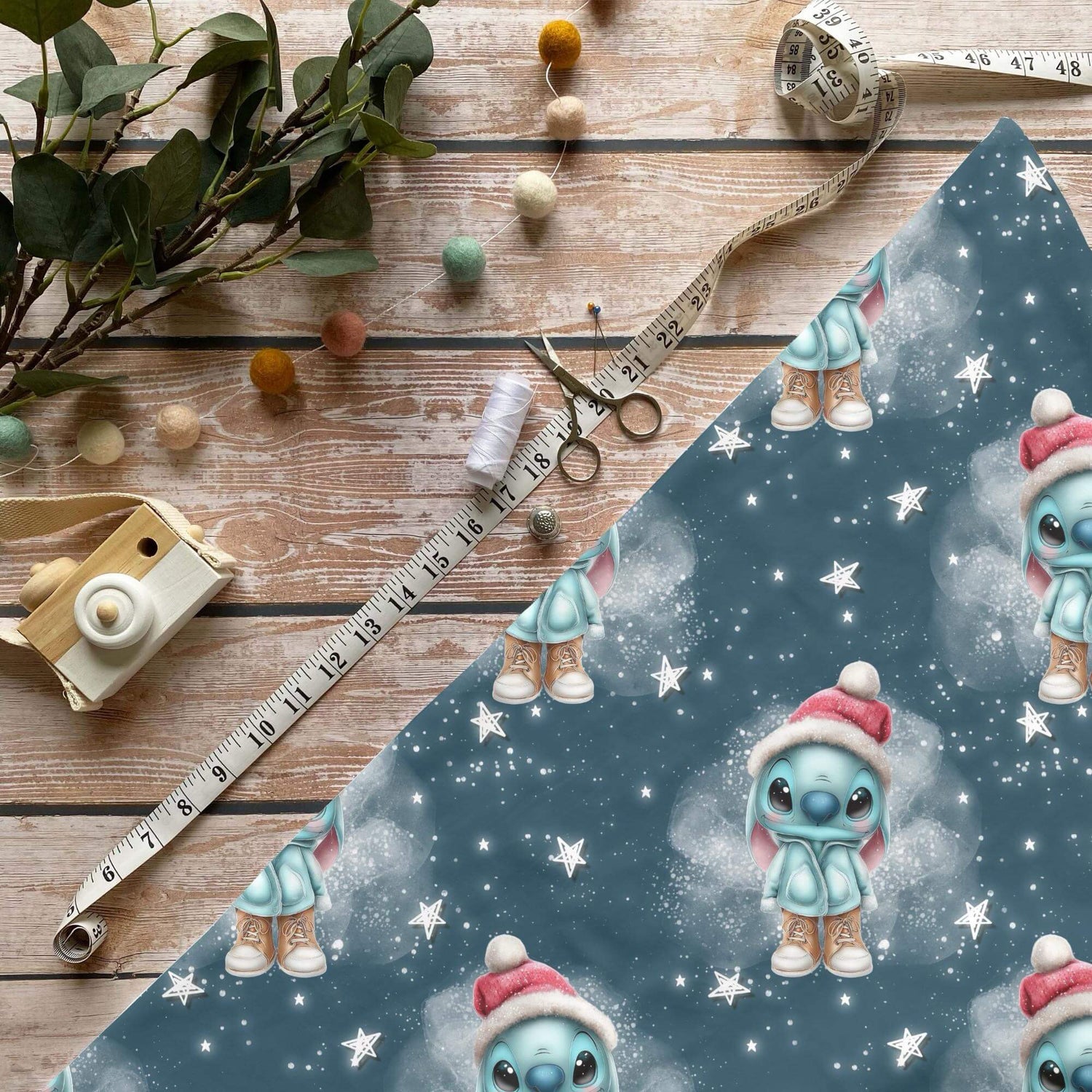 Winter Ohana Stoff Meterware – ideal für Kinderkleidung & winterliche Accessoires