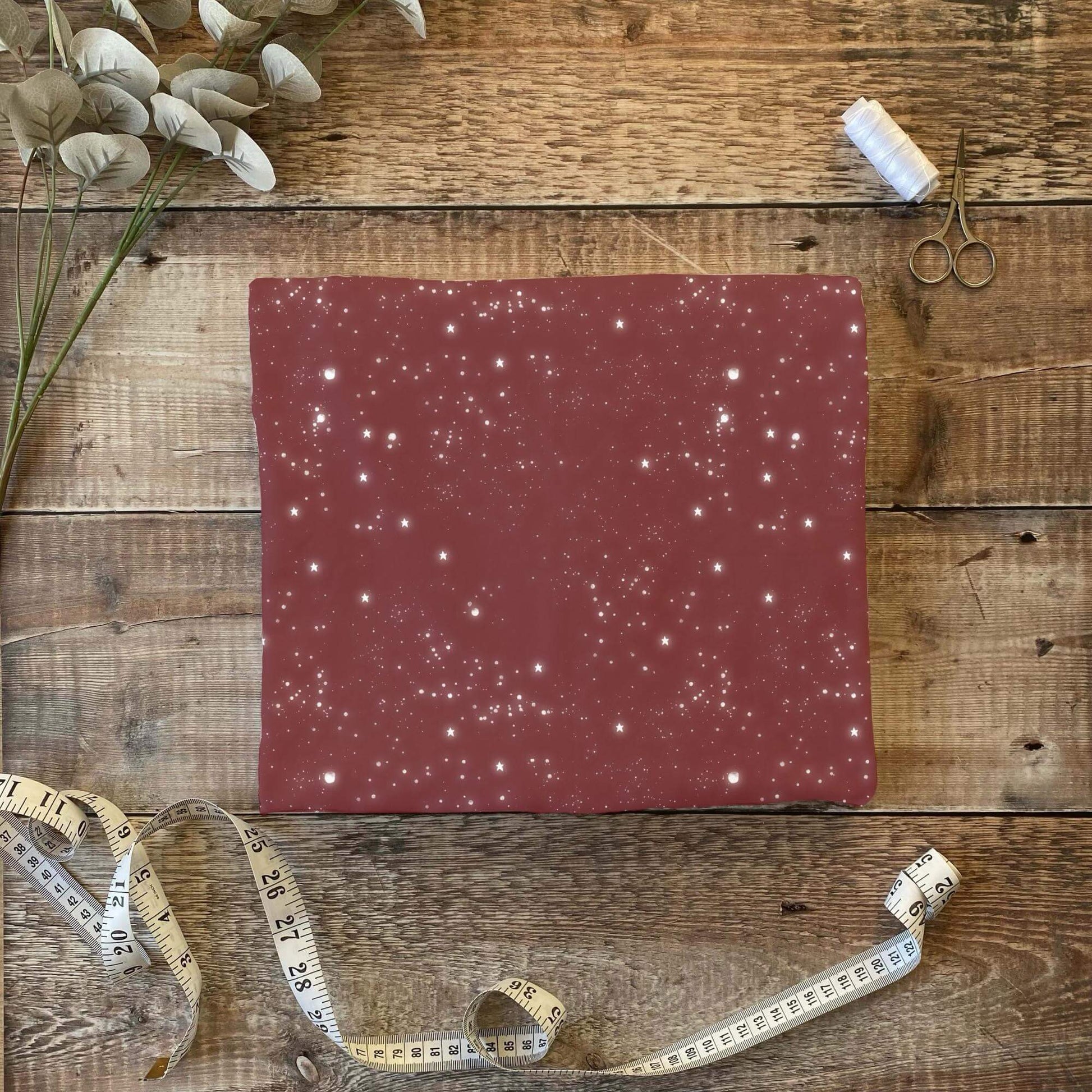 „Jersey Kinderstoff in Rot – OEKO-TEX zertifiziert & vielseitig kombinierbar“