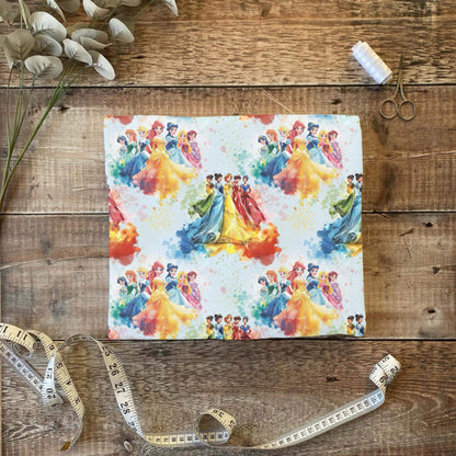 „Jersey Kinderstoff mit Krönchenmotiv – OEKO-TEX zertifiziert & vielseitig kombinierbar“