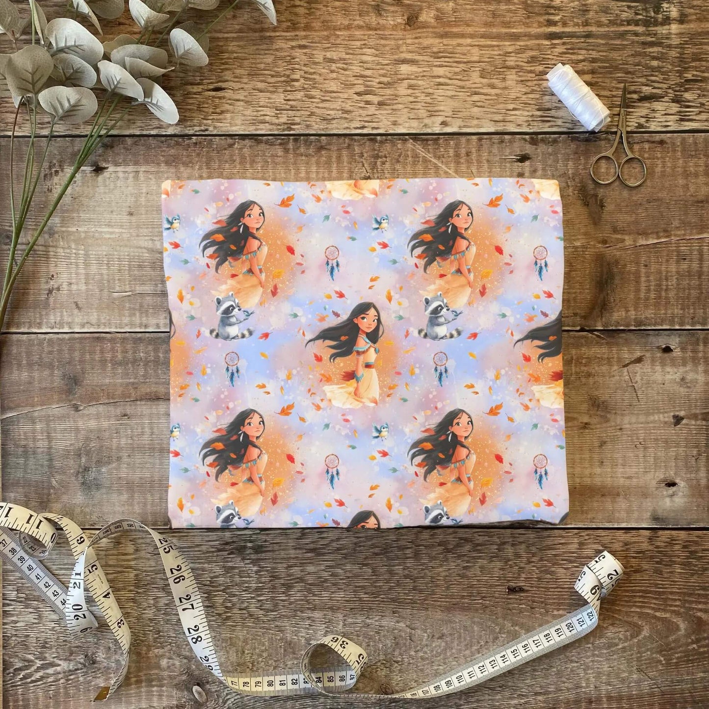 „Jersey Kinderstoff mit Naturmotiv – OEKO-TEX zertifiziert & liebevoll illustriert“