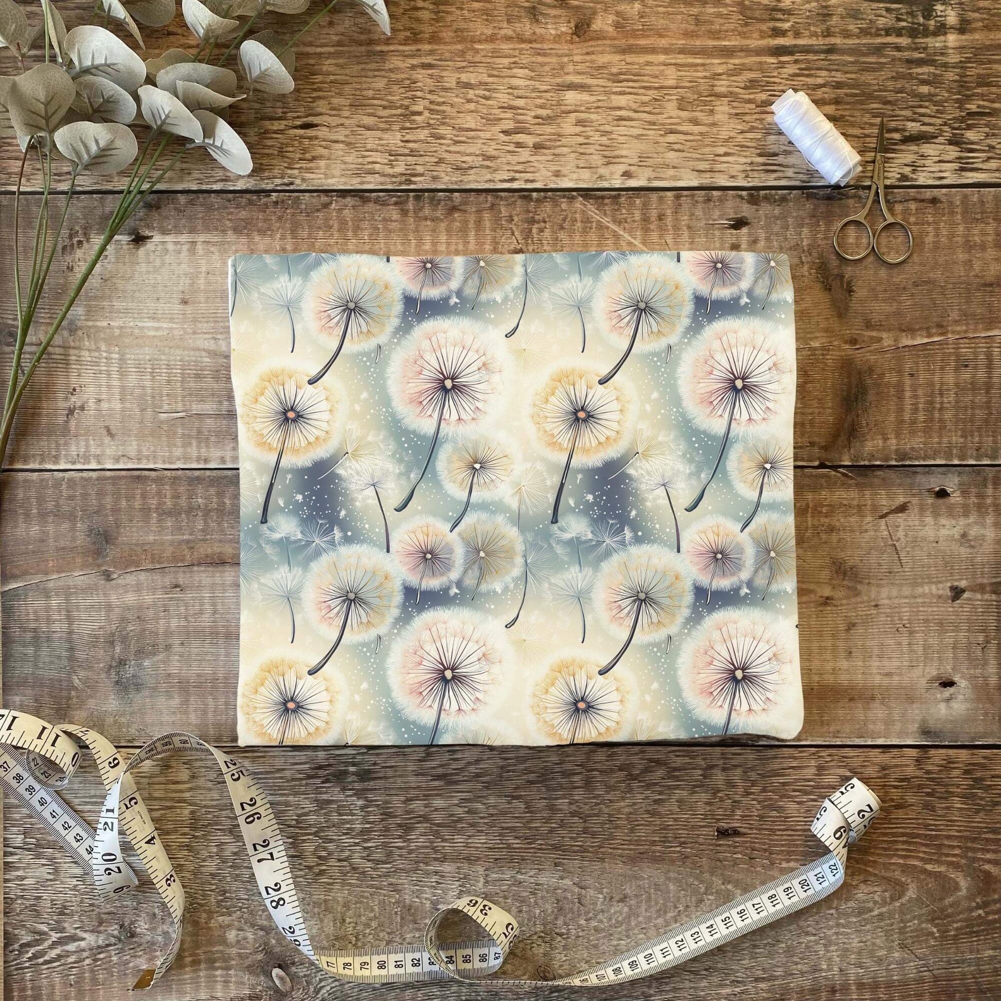 „Jersey Kinderstoff mit Pusteblumen Motiv – OEKO-TEX zertifiziert & liebevoll illustriert“