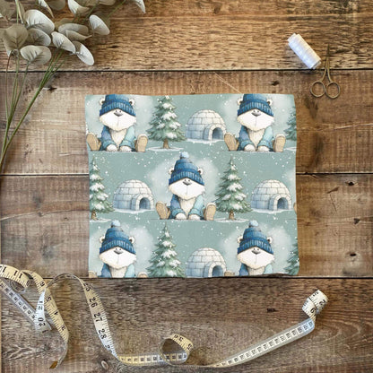 „Jersey Kinderstoff mit Eisbär Motiv – OEKO-TEX zertifiziert & liebevoll illustriert“