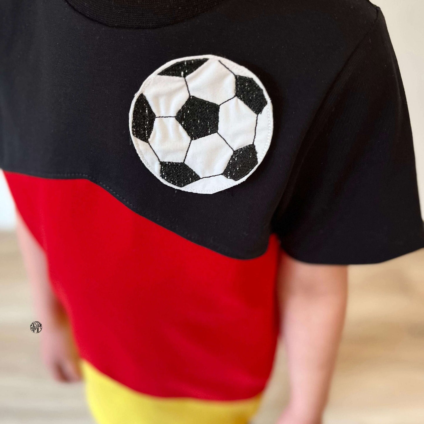 Digitale Stickdatei Fußball sofort Download
