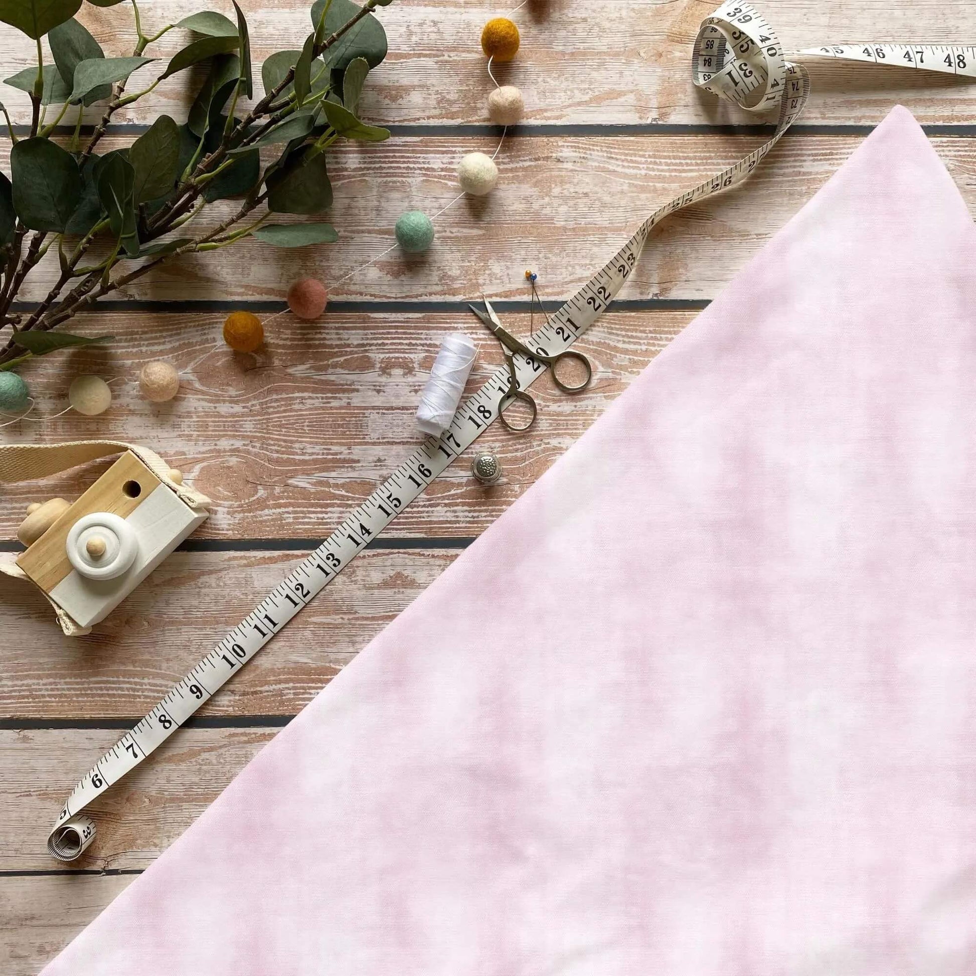 Kombi Rosa Wolkenweich Kinderstoff – zarter Pastell‑Kombistoff OEKO‑TEX 100
