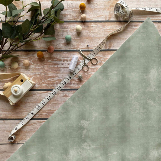 „Kombi Stoff Grün Meterware – ideal für Kinderkleidung & Handwerksmotive“