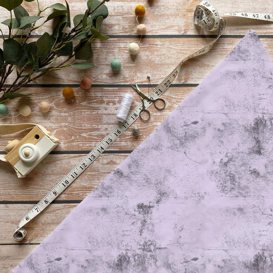 „Kombi Stoff Lila Meterware – ideal für Kinderkleidung & Fantasy-Motive“