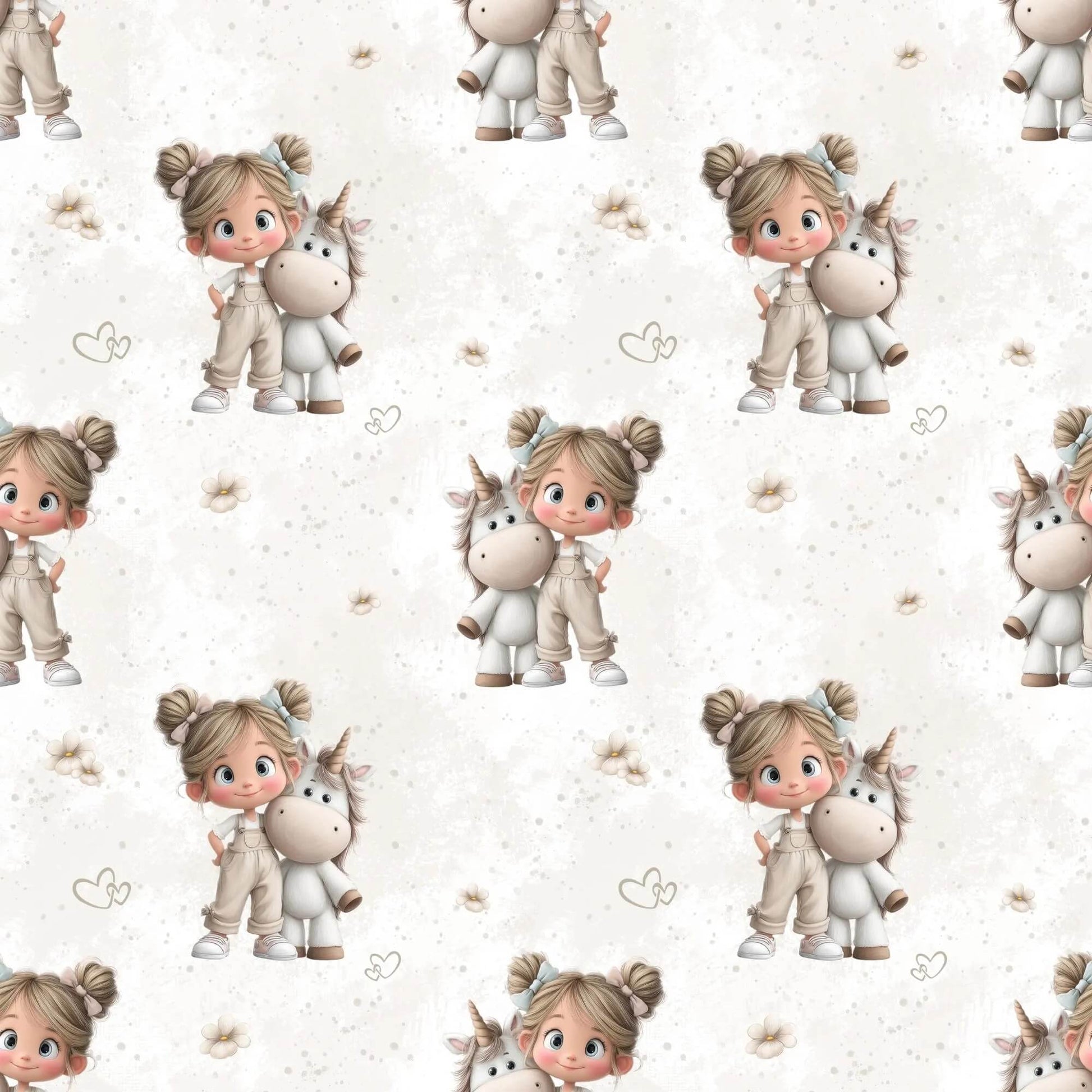 „Minky Glatt Stoff Kuschelhornmotiv – OEKO-TEX zertifiziert & ideal für Kuscheldecken“