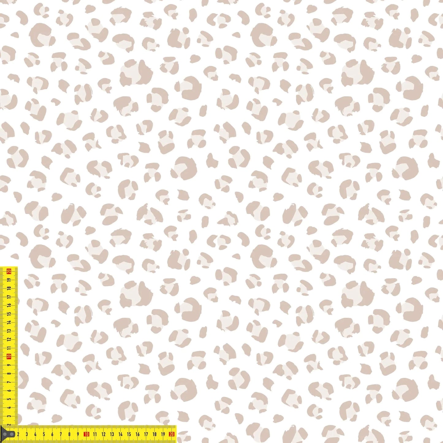 „Minky Glatt Stoff Leo Beige – OEKO-TEX zertifiziert & ideal für Kuscheldecken & Accessoires“