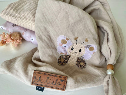 Stickmuster Schmetterling Baby Kinder Applikation Datei
