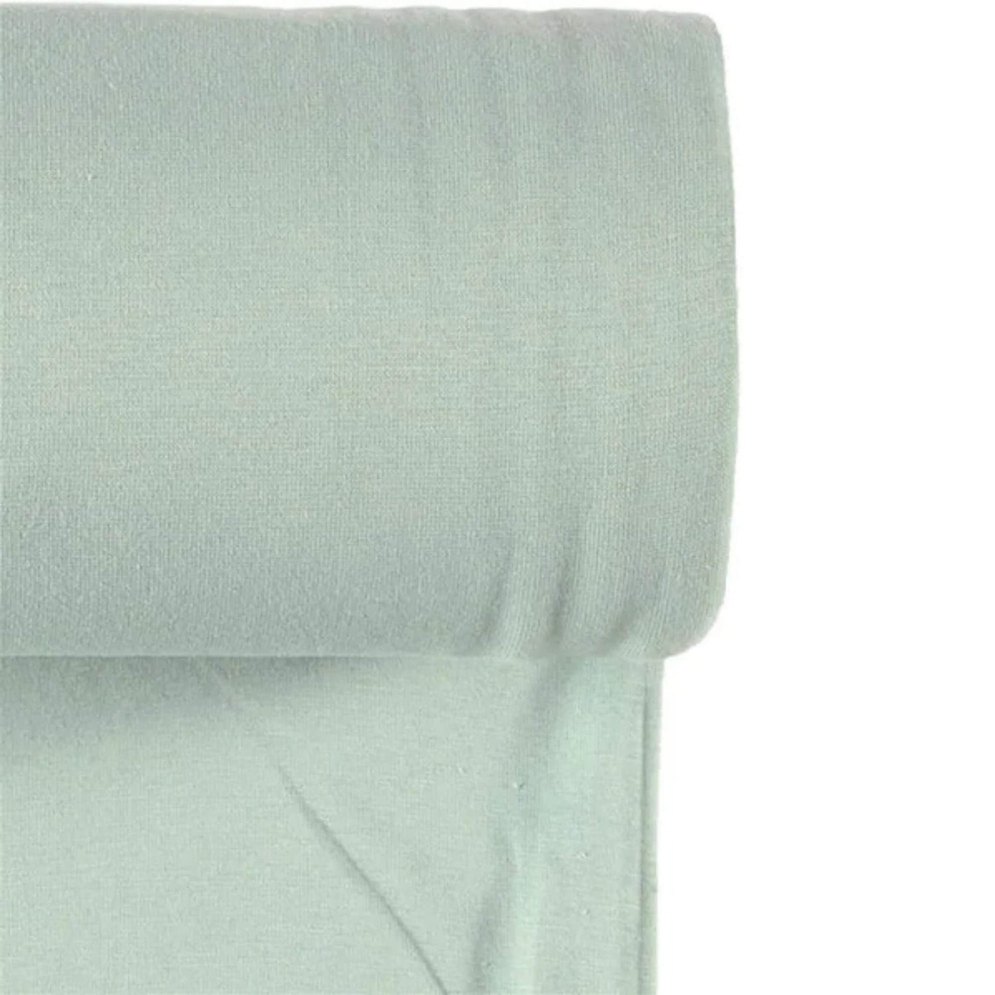 Strickbündchen Schattengrün 0,5m Meterware – elastisches Bündchen OEKO TEX 100 für Kleidung
