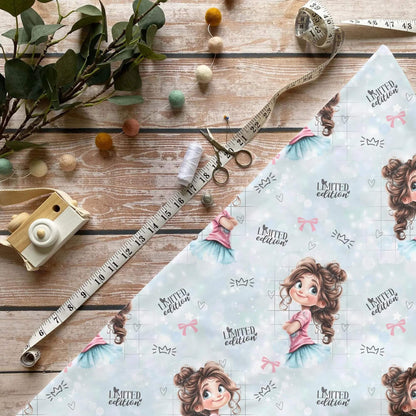 „Girl Limited Stoff Meterware – ideal für Kinderkleidung & Statementdesigns“