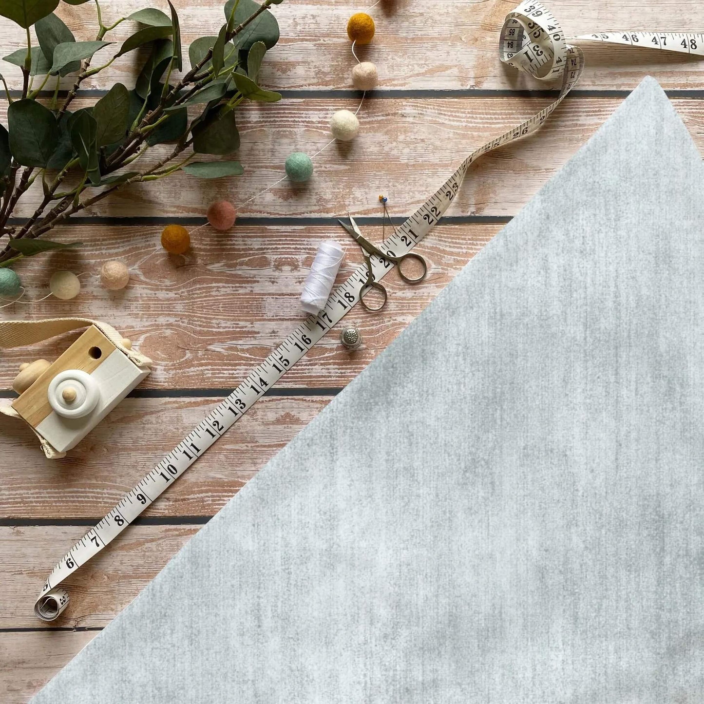 Denim Eiszeit Blau Stoff Meterware in moderner Jeansoptik für Kinderstoffe und Babystoffe
