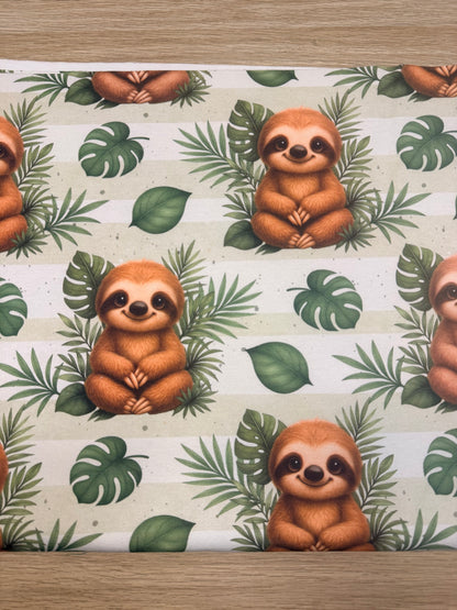 OEKO-TEX 100 zertifizierter French Terry mit Naturdesign für Kinder