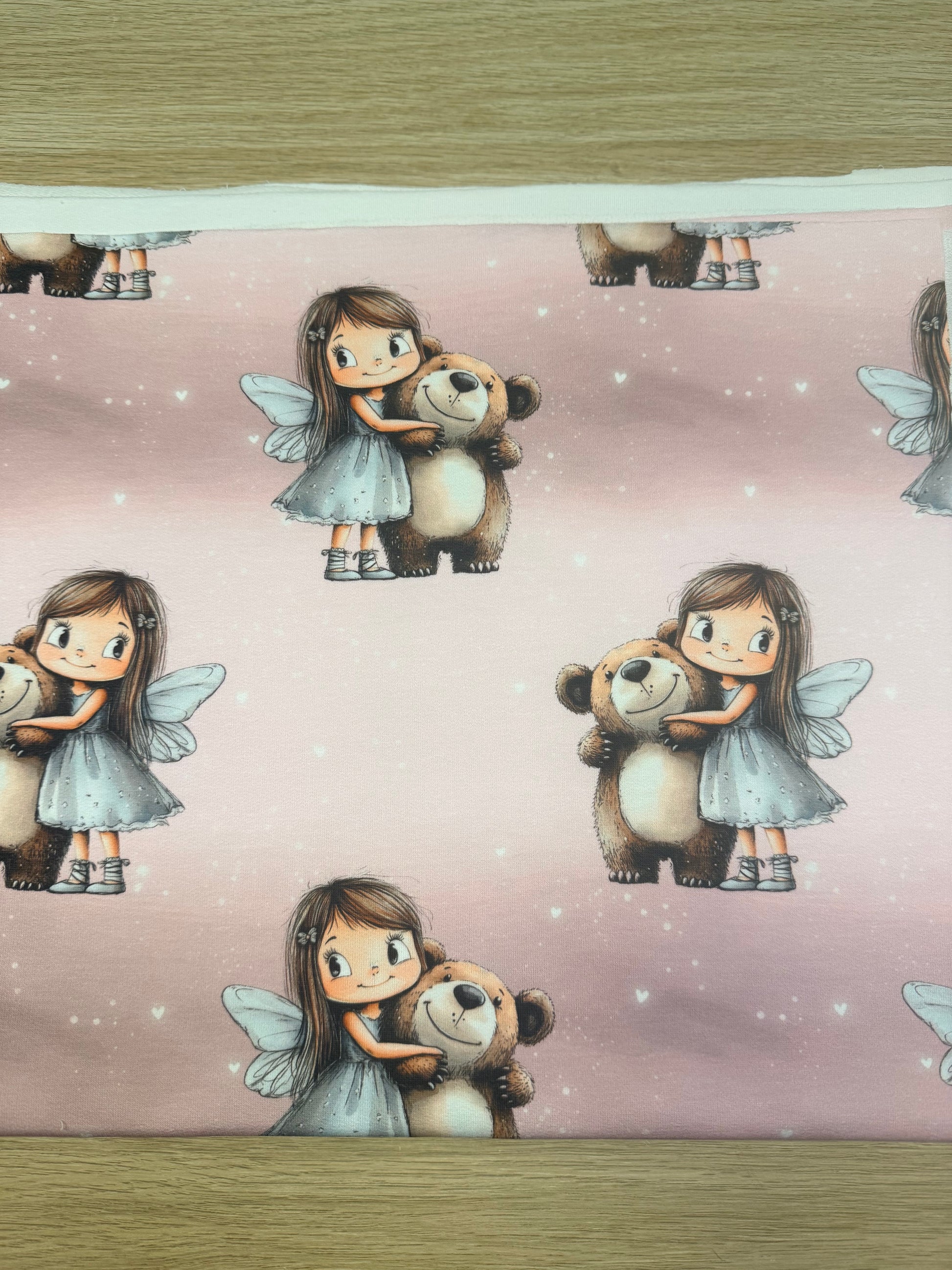 OEKO-TEX 100 zertifizierter French Terry mit Märchenmotiv für Kinder