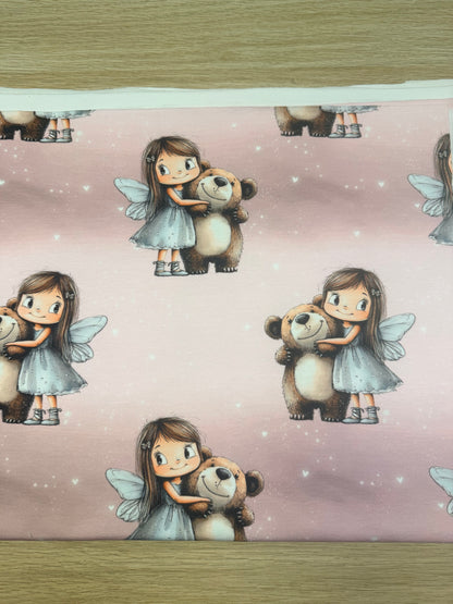 OEKO-TEX 100 zertifizierter French Terry mit Märchenmotiv für Kinder