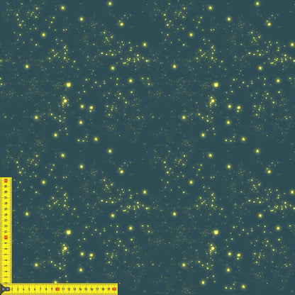 Kinderstoff in Grün als 0,5m Sofortkauf Lagerware für Winterprojekte