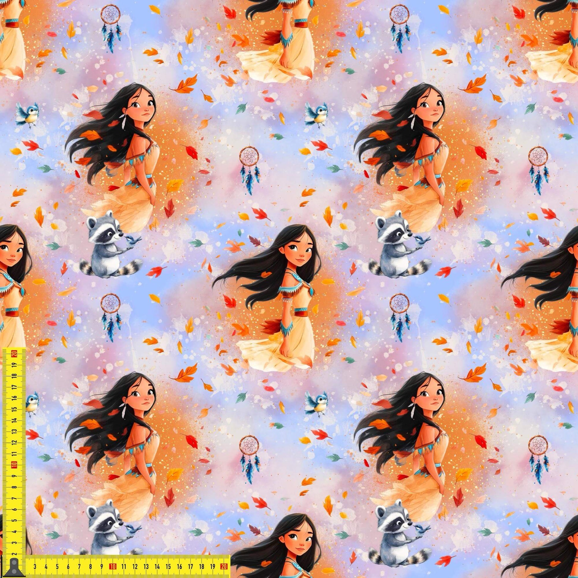 Kinderstoff Waldmädchen als 0,5m Sofortkauf Lagerware