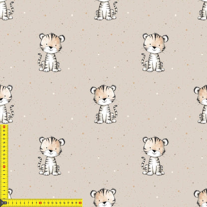 „Baumwollstoff mit Tiermotiv – Meterware für kreative Nähideen“